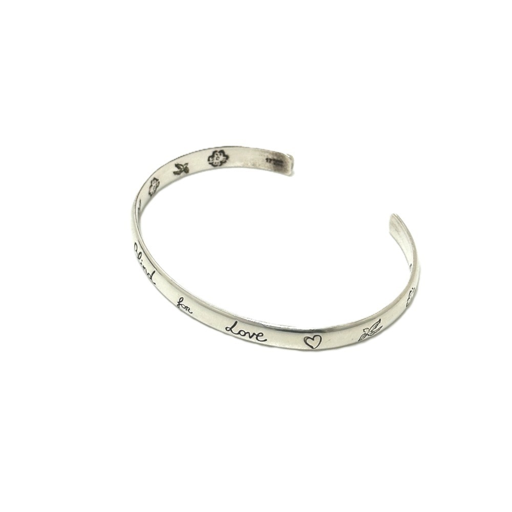 GUCCI Silver Love Bracelet